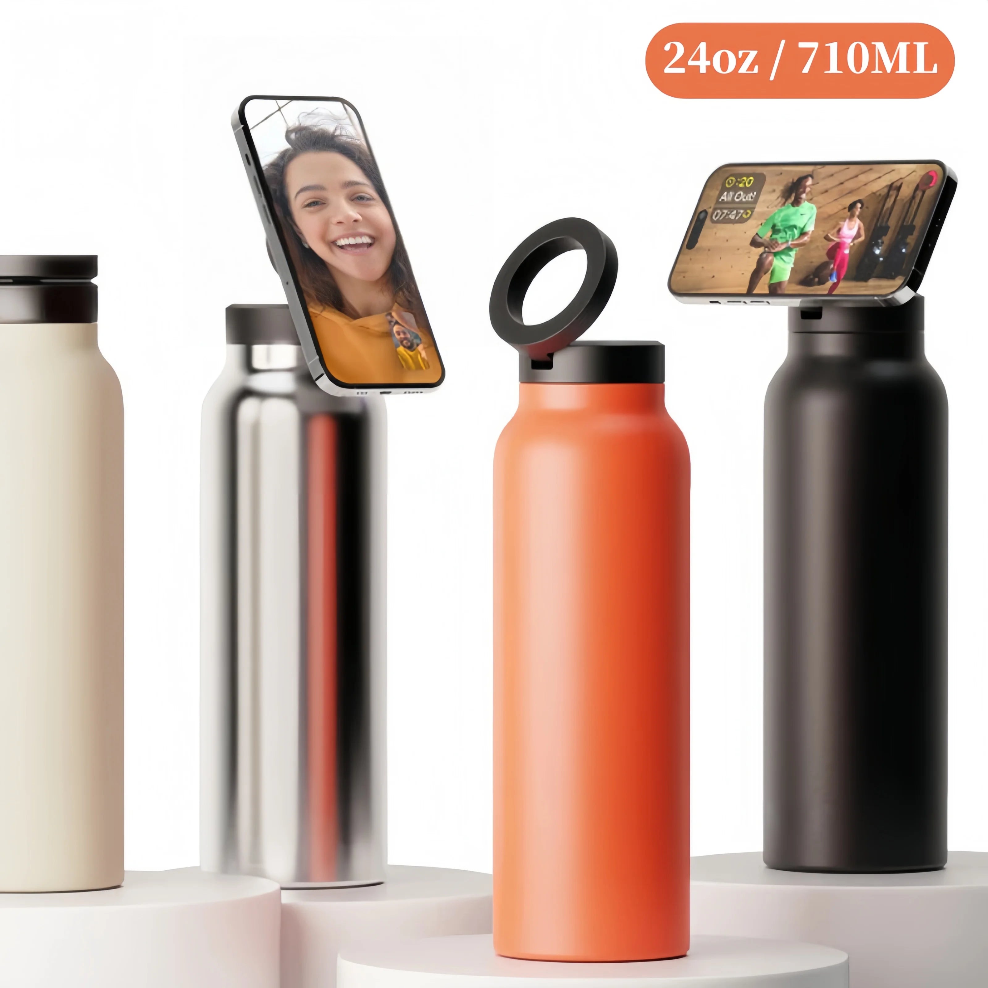 24oz Smart Water Bottle – Hydration Meets Entertainment