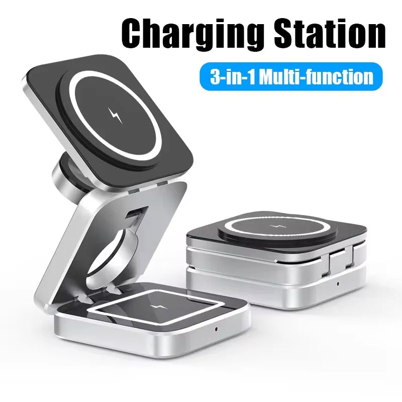 3 in-1 Foldable Wireless Charging Station