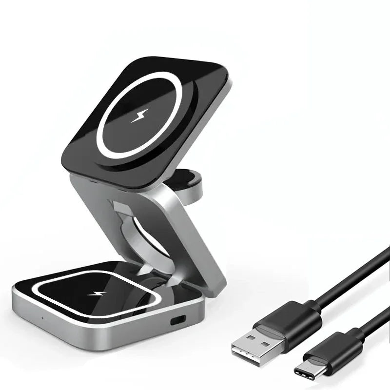3 in-1 Foldable Wireless Charging Station