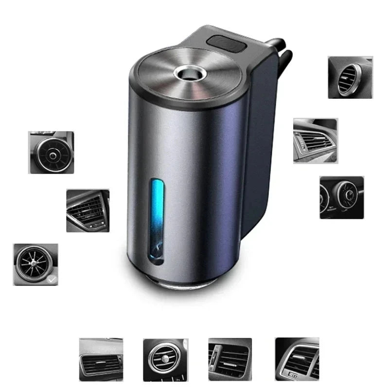 Intelligent Car Perfume Diffuser – Automatic Mist & Essential Oil Refills